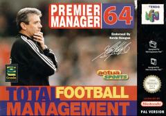 Caratula de Premier Manager 64 para Nintendo 64