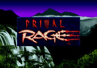 Pantallazo de Primal Rage para Sega Megadrive