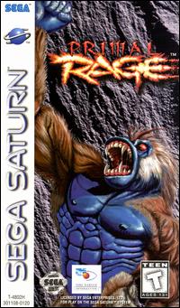 Caratula de Primal Rage para Sega Saturn
