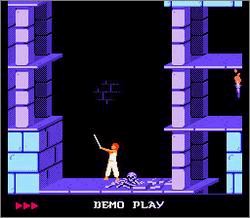 Pantallazo de Prince of Persia European para Nintendo (NES)
