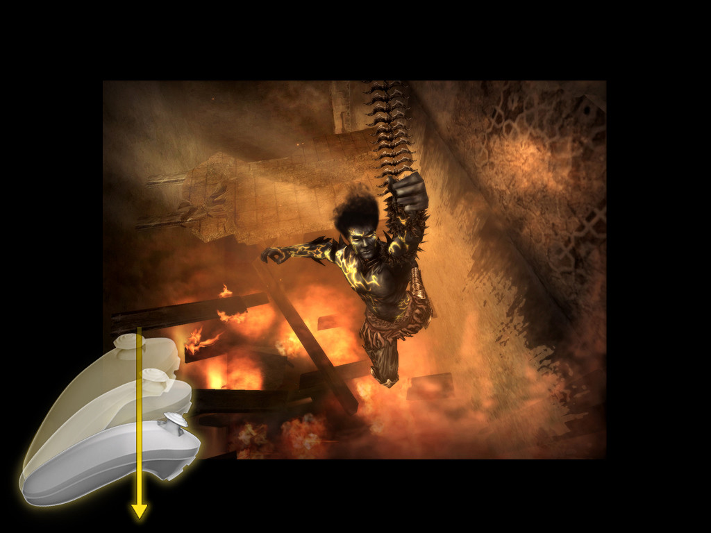 Pantallazo de Prince of Persia Rival Swords para Wii