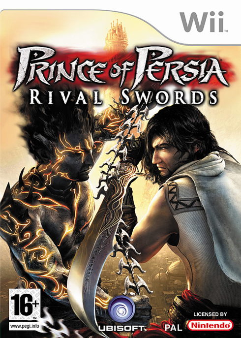 Caratula de Prince of Persia Rival Swords para Wii