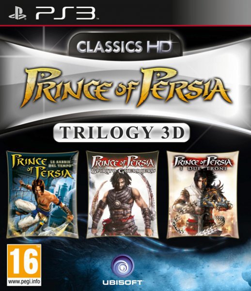 Caratula de Prince of Persia Trilogy 3D para PlayStation 3