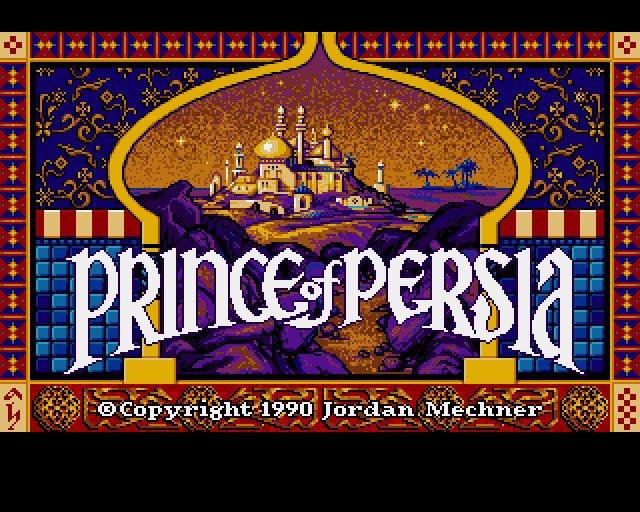 Pantallazo de Prince of Persia para Amiga