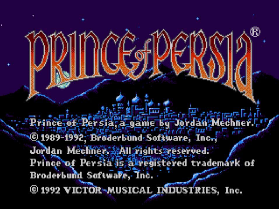 Pantallazo de Prince of Persia para Sega CD