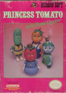 Caratula de Princess Tomato in the Salad Kingdom para Nintendo (NES)
