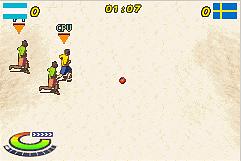 Pantallazo de Pro Beach Soccer para Game Boy Advance