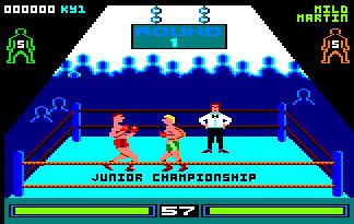 Pantallazo de Pro Boxing Simulator para Amstrad CPC
