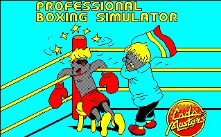 Pantallazo de Pro Boxing Simulator para Amstrad CPC