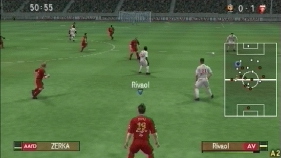 Pantallazo de Pro Evolution Soccer 2009 para PSP