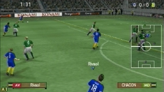 Pantallazo de Pro Evolution Soccer 2009 para PSP