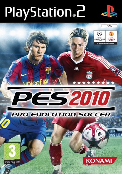 Caratula de Pro Evolution Soccer 2010 para PlayStation 2
