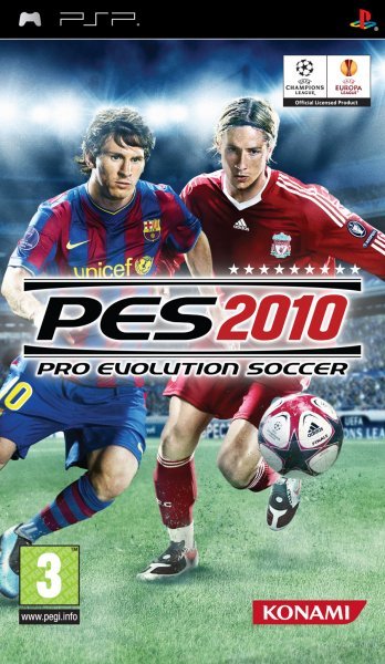 Caratula de Pro Evolution Soccer 2010 para PSP