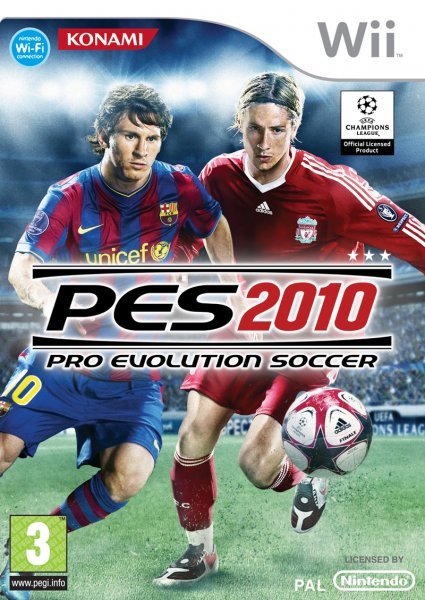 Caratula de Pro Evolution Soccer 2010 para Wii