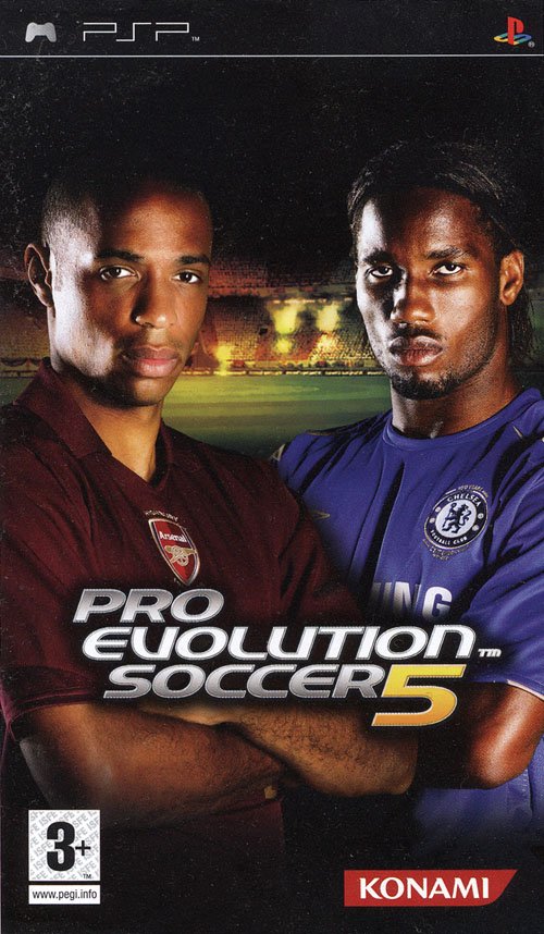 Caratula de Pro Evolution Soccer 5 para PSP