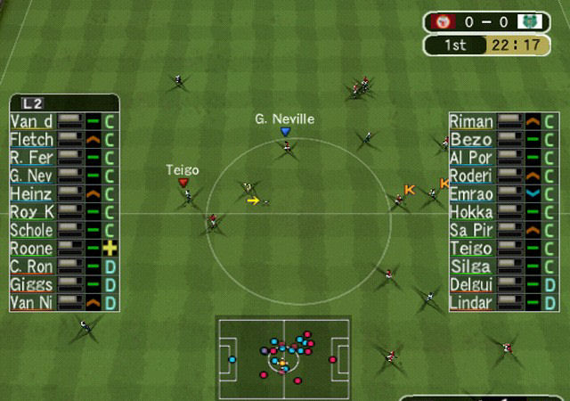 Pantallazo de Pro Evolution Soccer Management para PlayStation 2