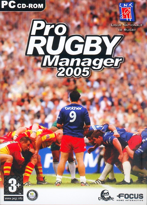 Caratula de Pro Rugby Manager 2005 para PC