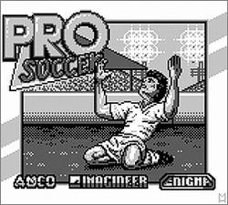 Pantallazo de Pro Soccer para Game Boy