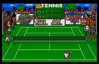 Pantallazo de Pro Tennis Simulator para Atari ST