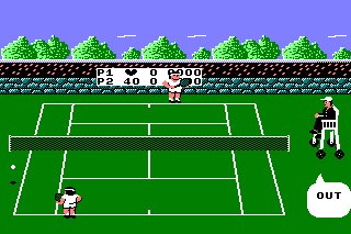 Pantallazo de Pro Tennis Simulator para Amstrad CPC