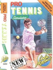 Caratula de Pro Tennis Simulator para Amstrad CPC