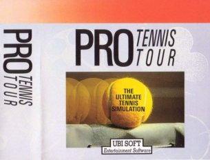 Caratula de Pro Tennis Tour, Cartridge para Amstrad CPC