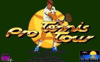 Pantallazo de Pro Tennis Tour para Amiga