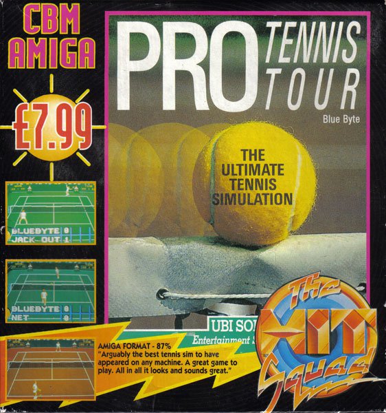 Caratula de Pro Tennis Tour para Amiga