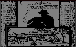 Pantallazo de Profession Detective para Amstrad CPC