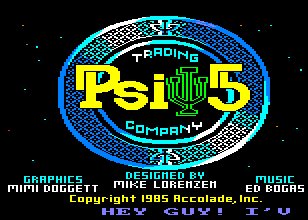Pantallazo de Psi-5 Trading Company para Amstrad CPC