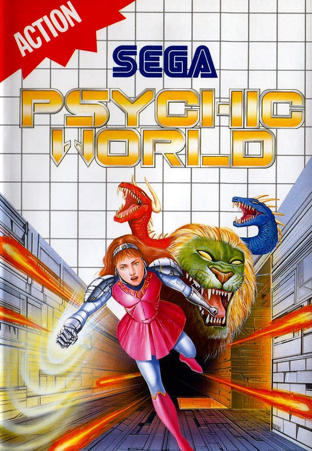 Caratula de Psychic World para Sega Master System