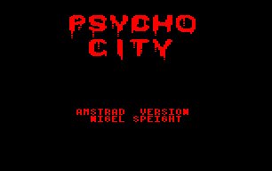 Pantallazo de Psycho City para Amstrad CPC