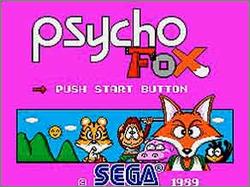 Pantallazo de Psycho Fox para Sega Master System