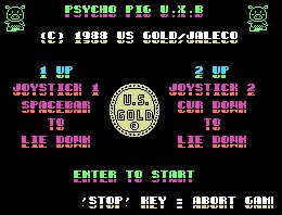 Pantallazo de Psycho Pig UXB para MSX