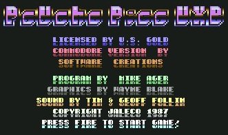 Pantallazo de Psycho Pigs UXB para Commodore 64