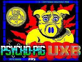 Pantallazo de Psycho Pigs UXB para Spectrum