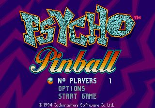 Pantallazo de Psycho Pinball (Europa) para Sega Megadrive