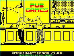 Pantallazo de Pub Games para Spectrum