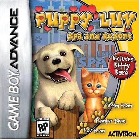 Caratula de Puppy Luv : Spa & Resort para Game Boy Advance