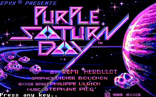 Pantallazo de Purple Saturn Day para PC