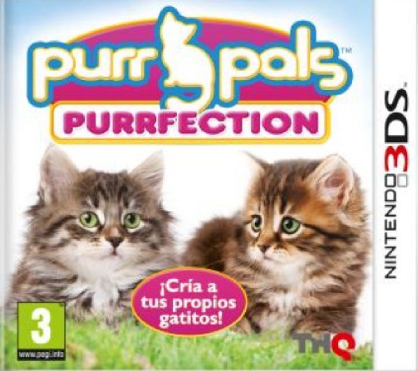 Caratula de Purrpals Purrfection para Nintendo 3DS