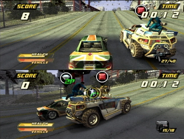 Pantallazo de Pursuit Force: Extreme Justice para PlayStation 2