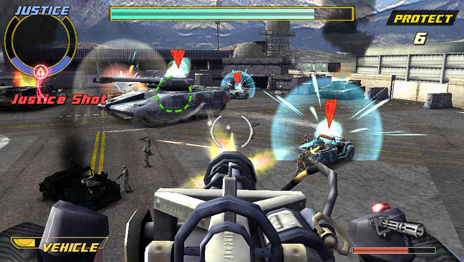 Pantallazo de Pursuit Force: Extreme Justice para PSP