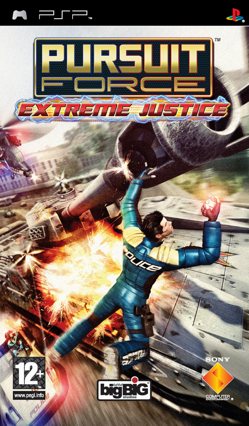 Caratula de Pursuit Force: Extreme Justice para PSP