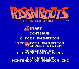 Pantallazo de Puss 'n Boots: Pero's Great Adventure para Nintendo (NES)