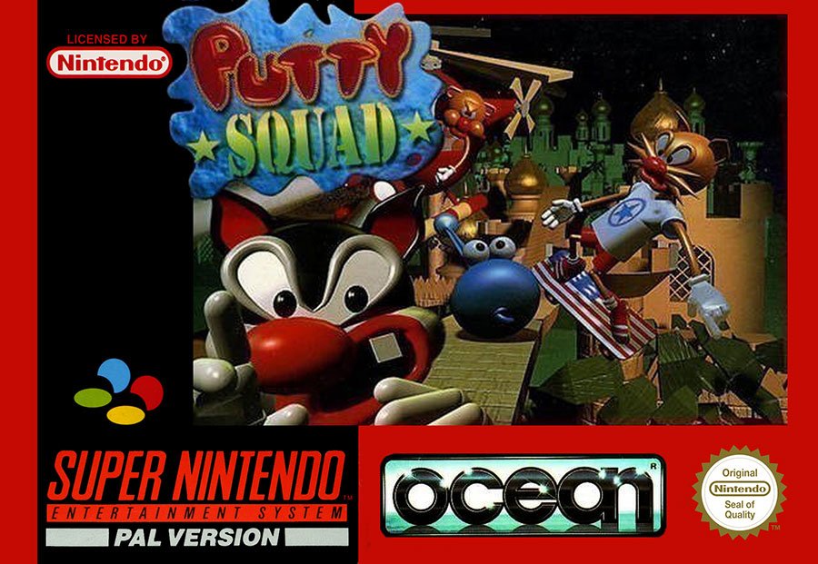 Caratula de Putty Squad para Super Nintendo