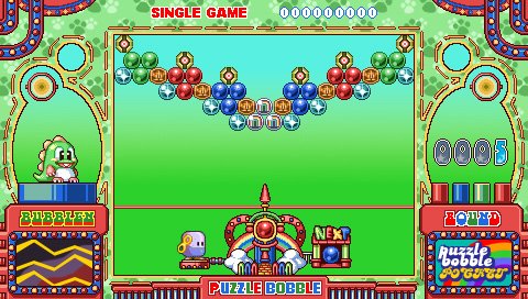 Pantallazo de Puzzle Bobble Pocket (Japonés) para PSP