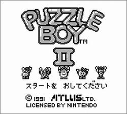 Pantallazo de Puzzle Boy II para Game Boy