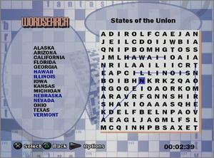 Pantallazo de Puzzle Challenge: Crosswords and More! para PlayStation 2