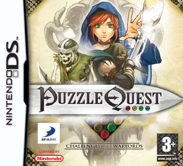 Caratula de Puzzle Quest: Challenge of the Warlords para Nintendo DS